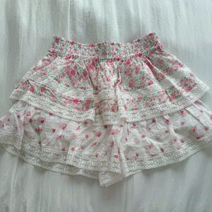 Pink Floral Altard State Skort
